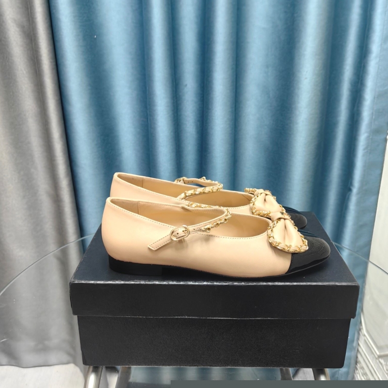 Ch*el flat shoes